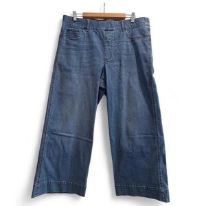 Gloria Vanderbilt Shape Effect High-Rise Wide Leg Crop Jeans